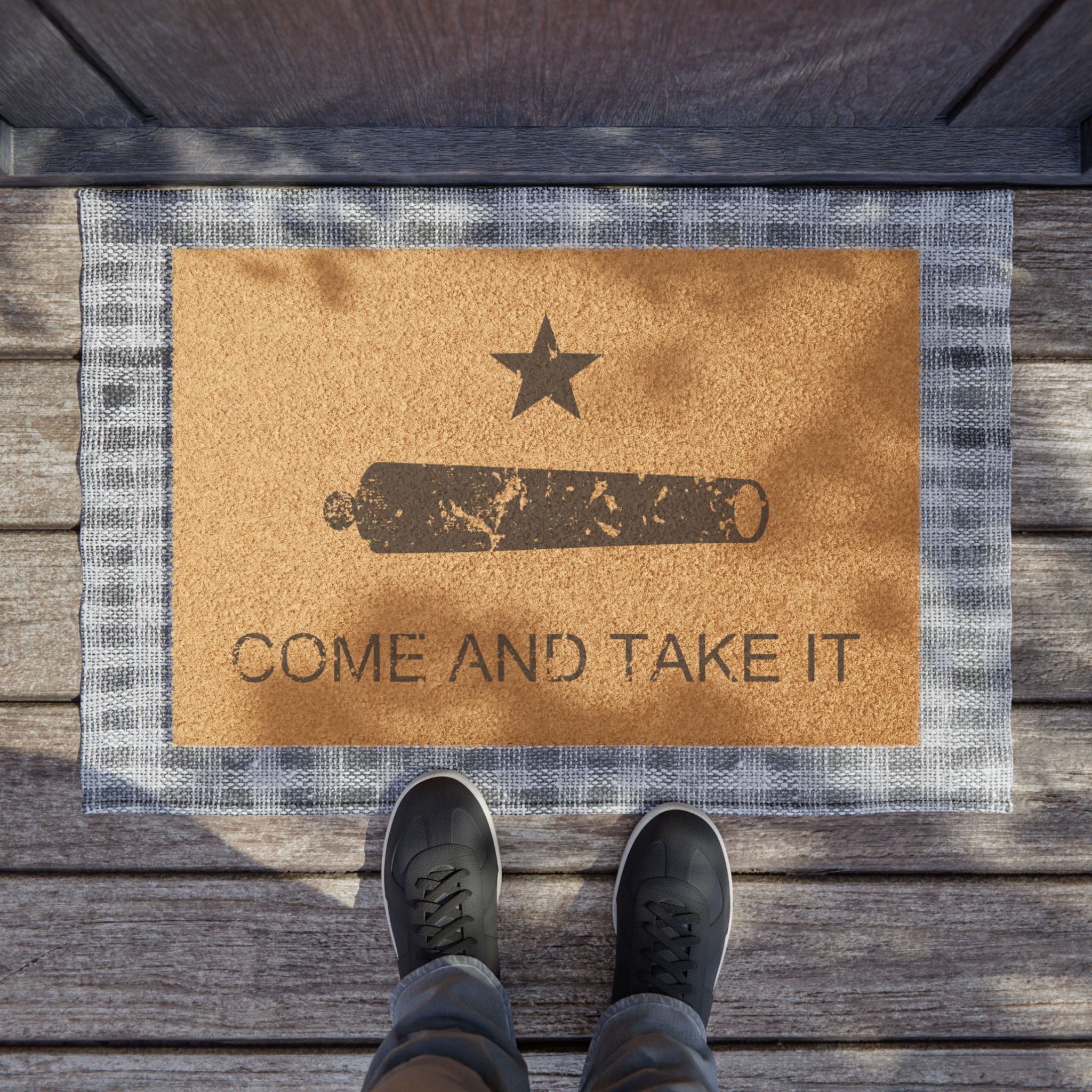 'Come And Take It' Doormat