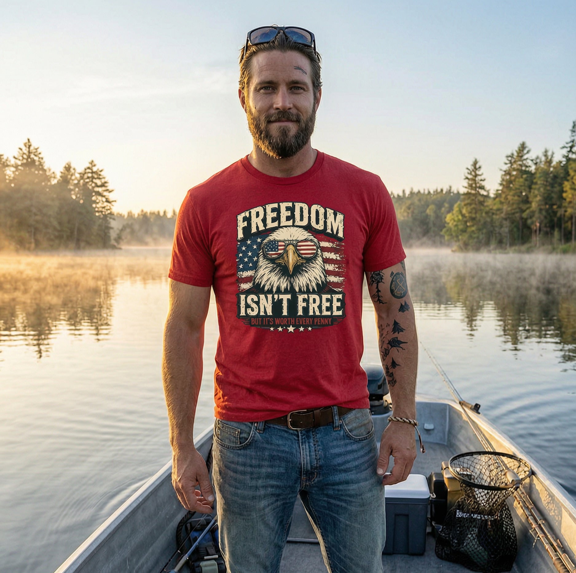 'Freedom Isn't Free But It's Worth Every Penny' Unisex T-Shirt