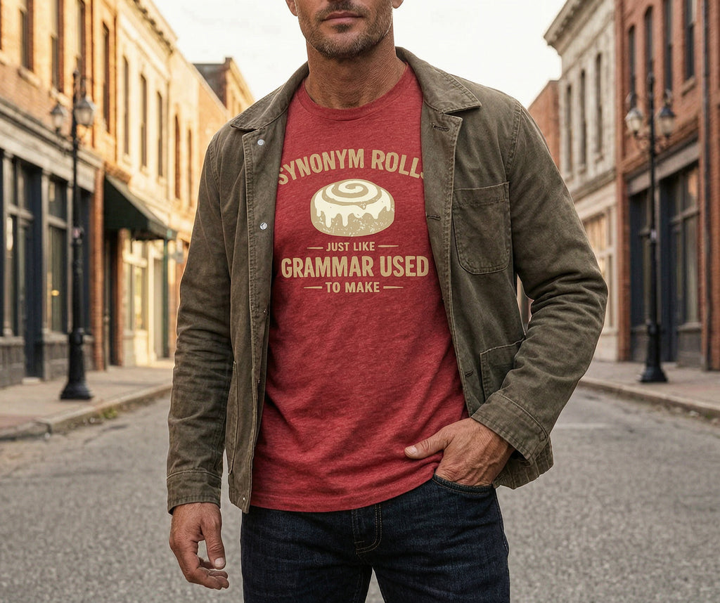 'Synonym Rolls Just Like Grammar Used To Make' Unisex T-Shirt