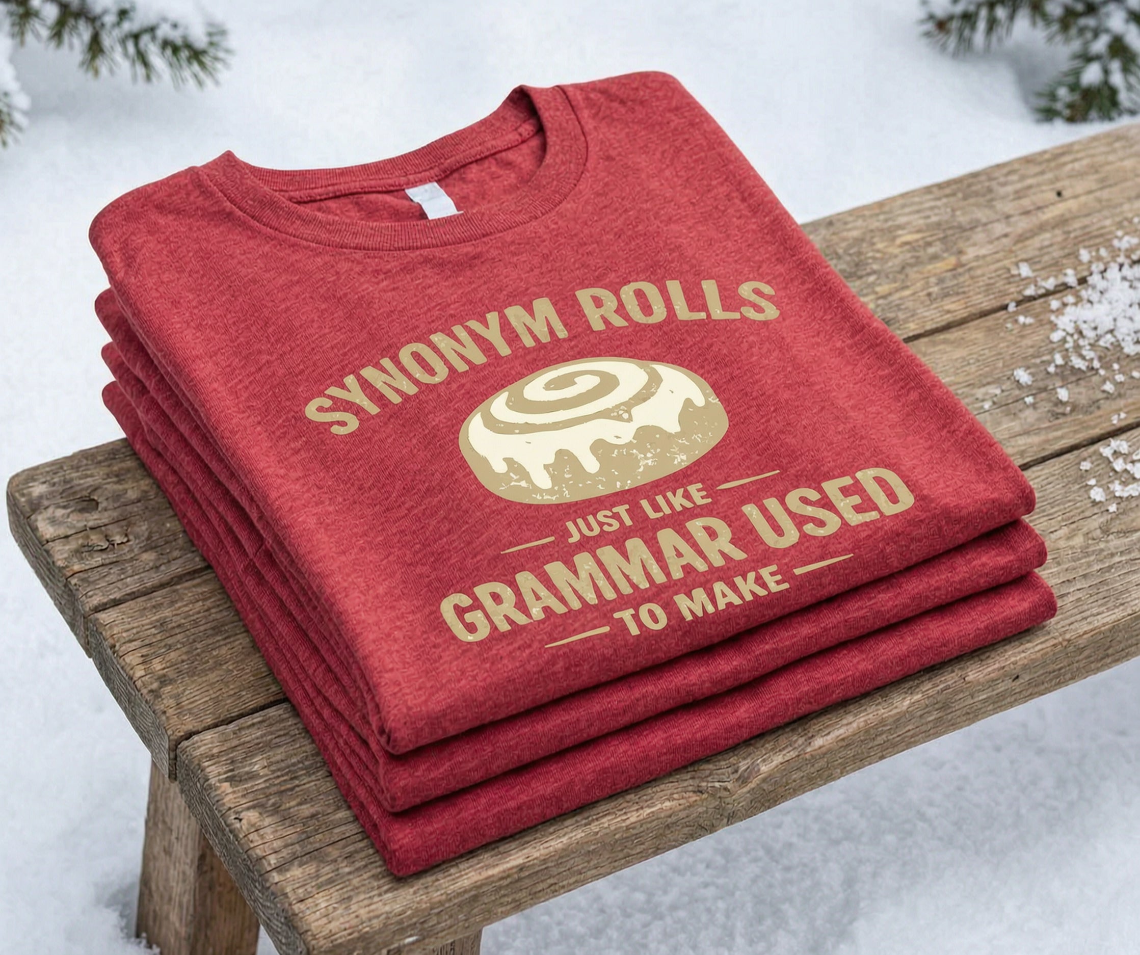 'Synonym Rolls Just Like Grammar Used To Make' Unisex T-Shirt
