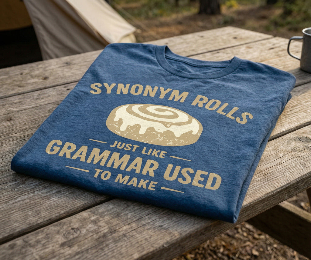 'Synonym Rolls Just Like Grammar Used To Make' Unisex T-Shirt