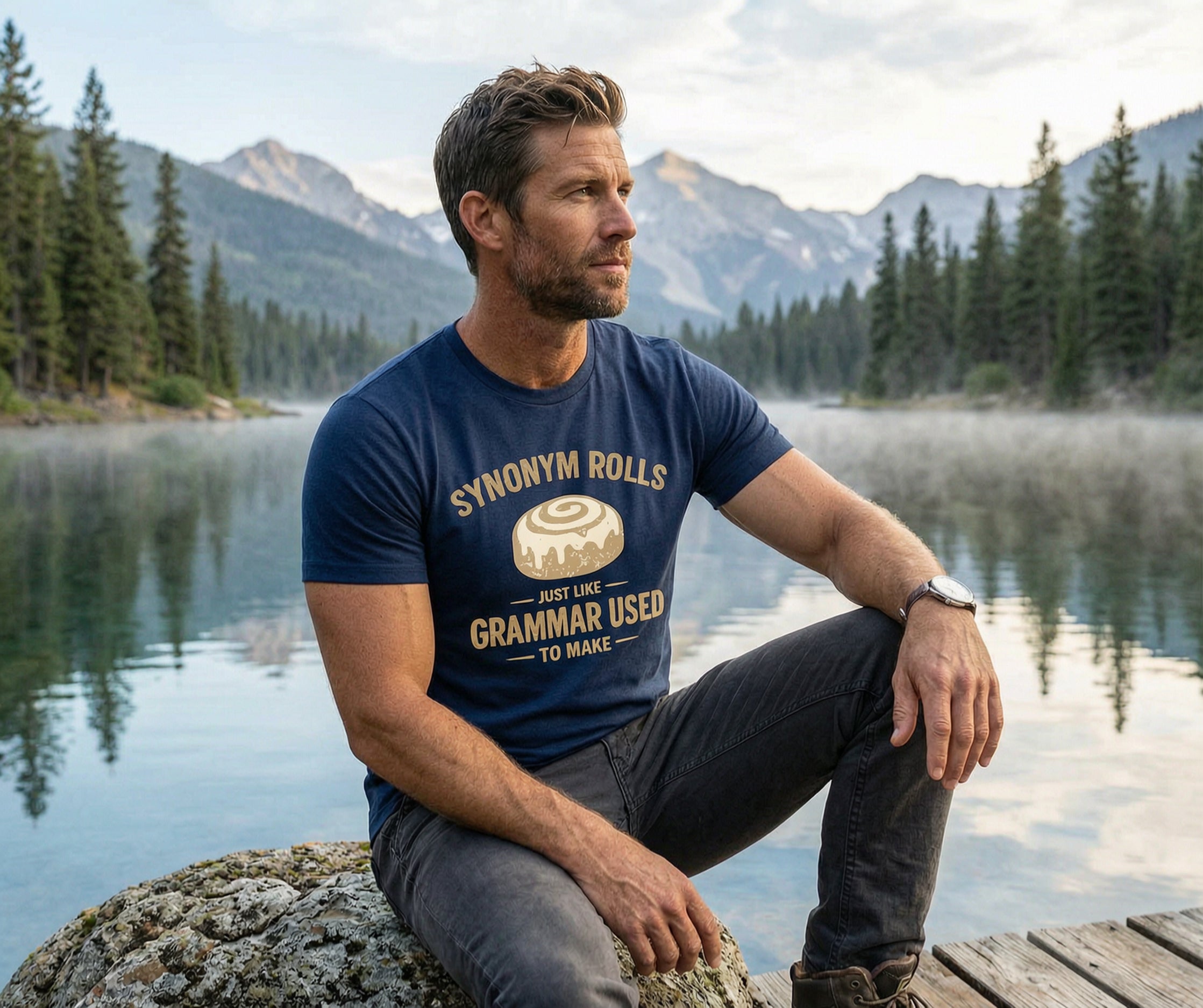 'Synonym Rolls Just Like Grammar Used To Make' Unisex T-Shirt
