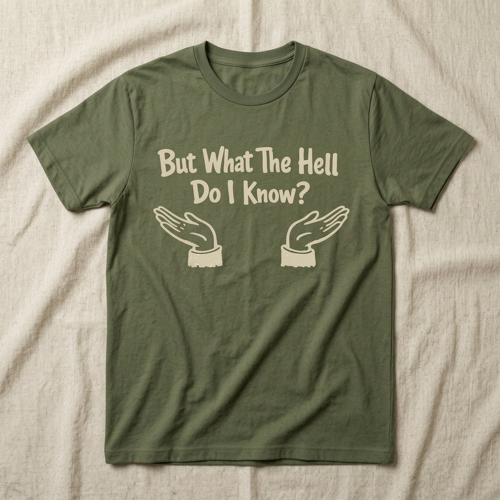 'But What The Hell Do I Know?' Unisex T-Shirt