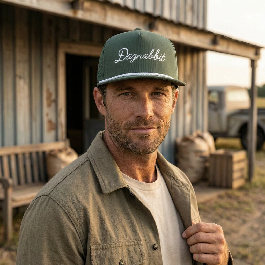 'Dagnabbit' Snapback Rope Unisex Cap
