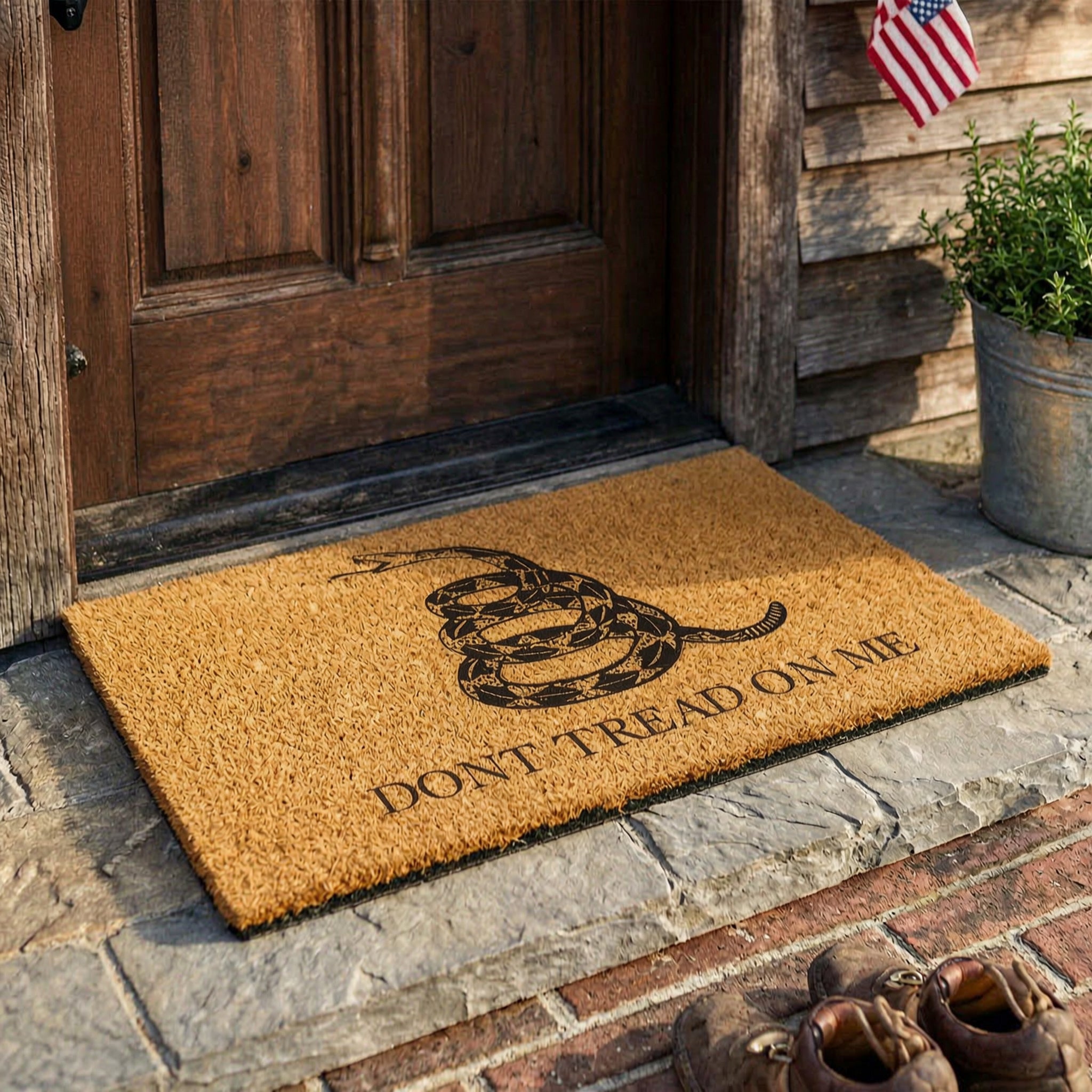 'Don't Tread On Me' Doormat