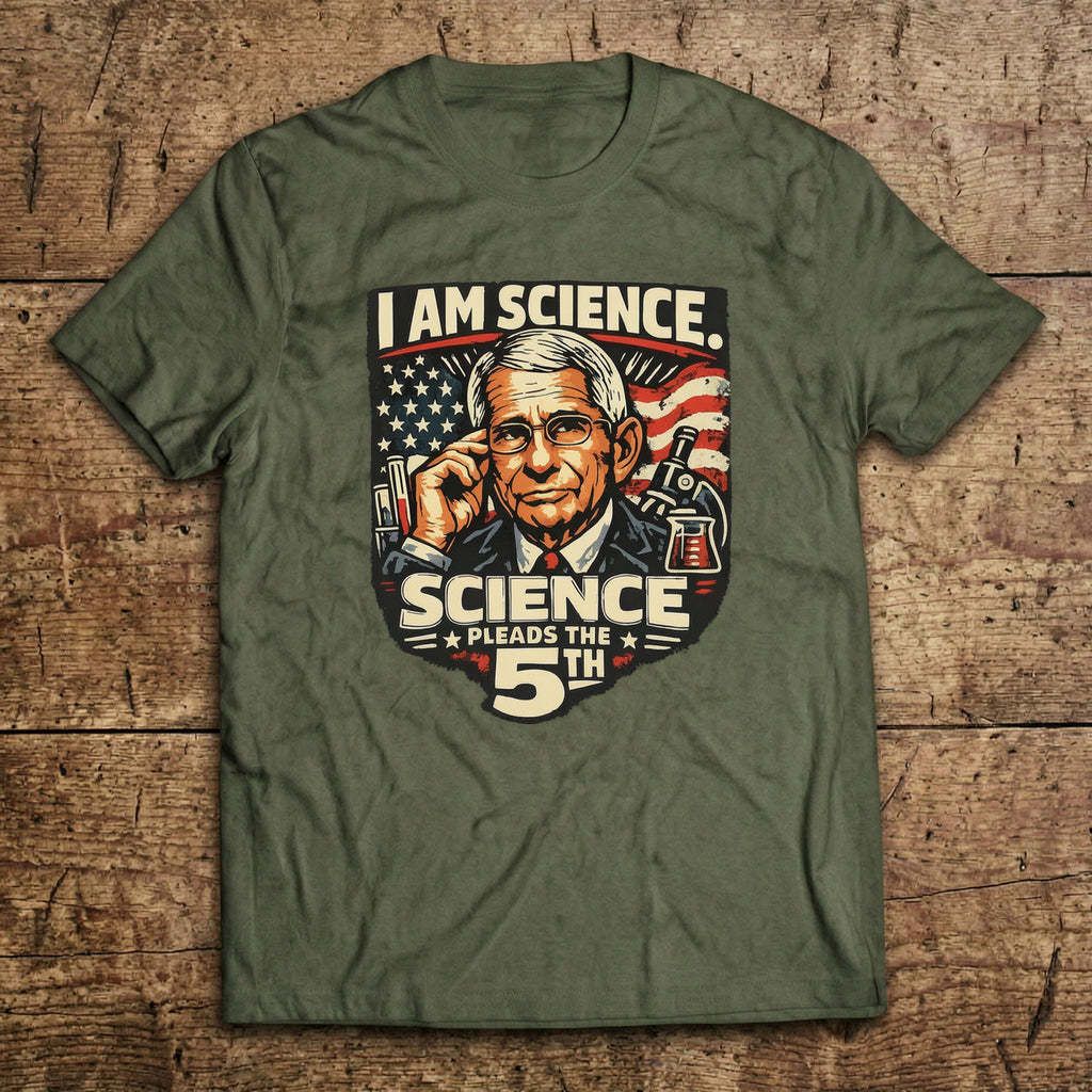'I am Science. Science Pleads the 5th' Unisex T-Shirt