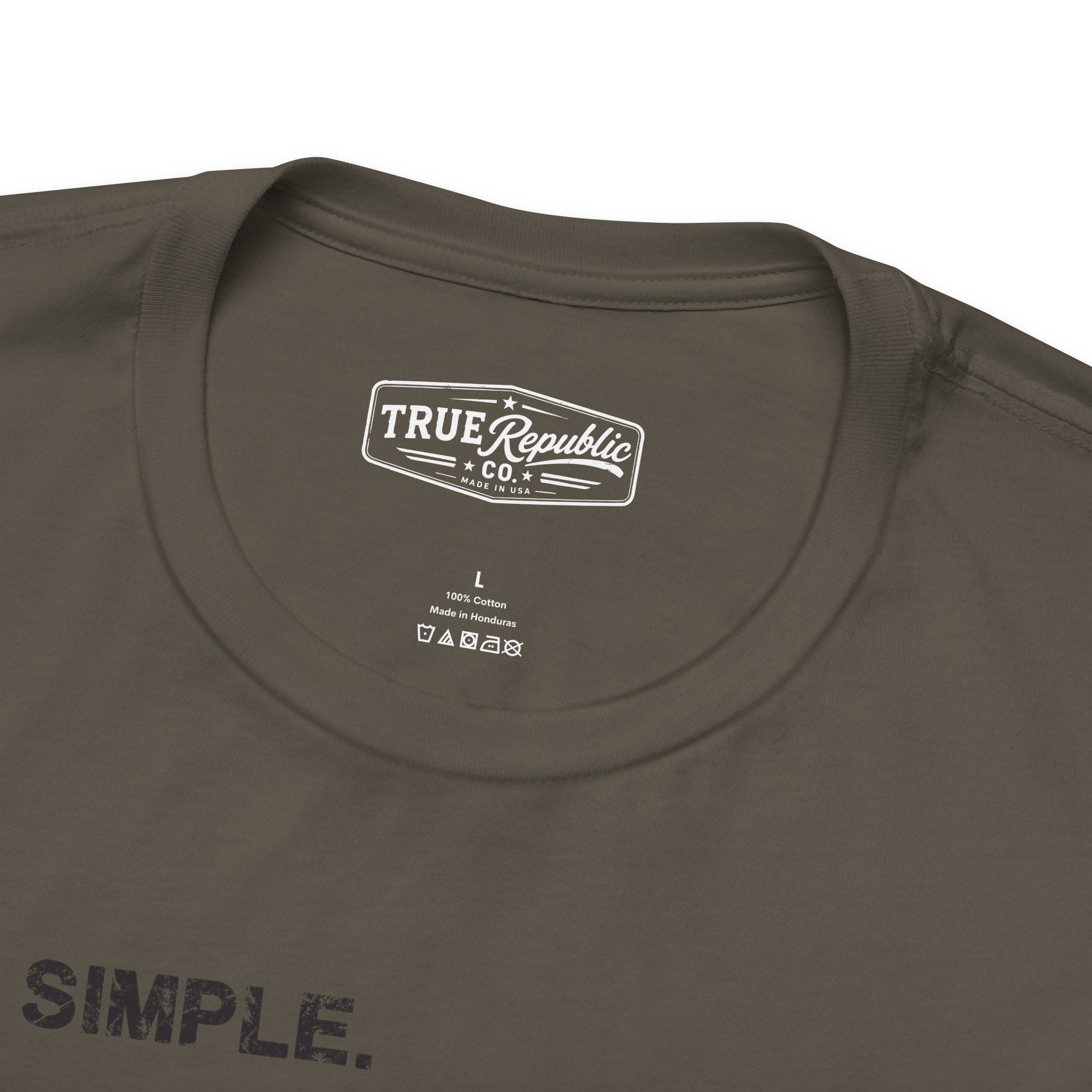 'It's Simple. Beer. Boobs. Brass.' Unisex T-Shirt
