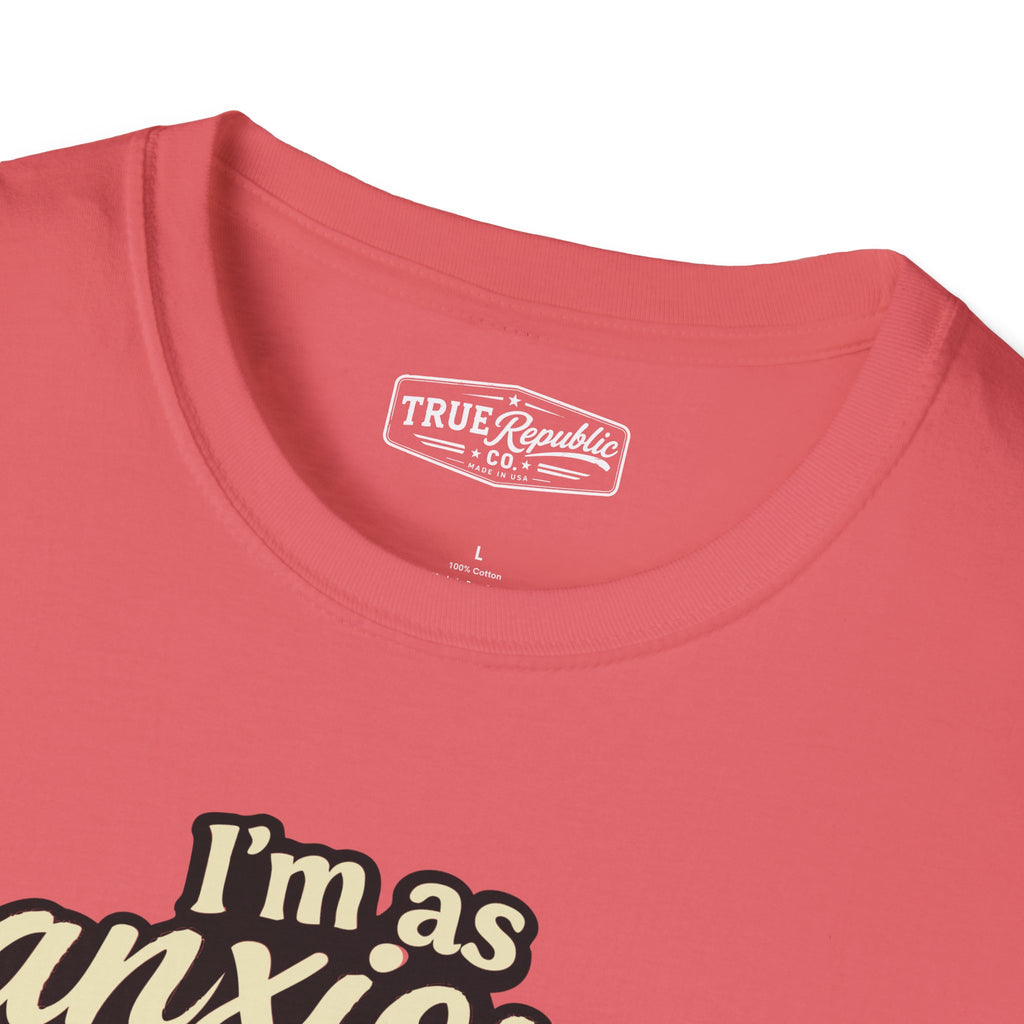 'I'm As Anxious As A Golden-Doodle' Unisex T-Shirt