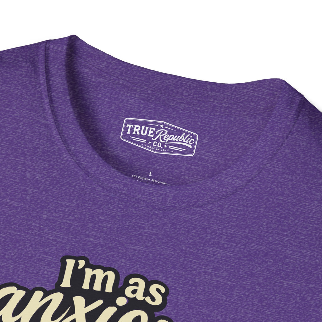 'I'm As Anxious As A Golden-Doodle' Unisex T-Shirt