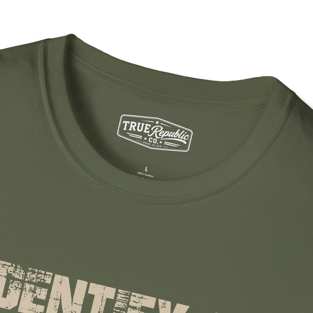 'I Identify as Non Liberal' Unisex T-Shirt